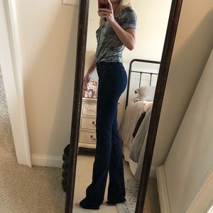 Paige Manhattan Skyscraper Jean, Dark Wash